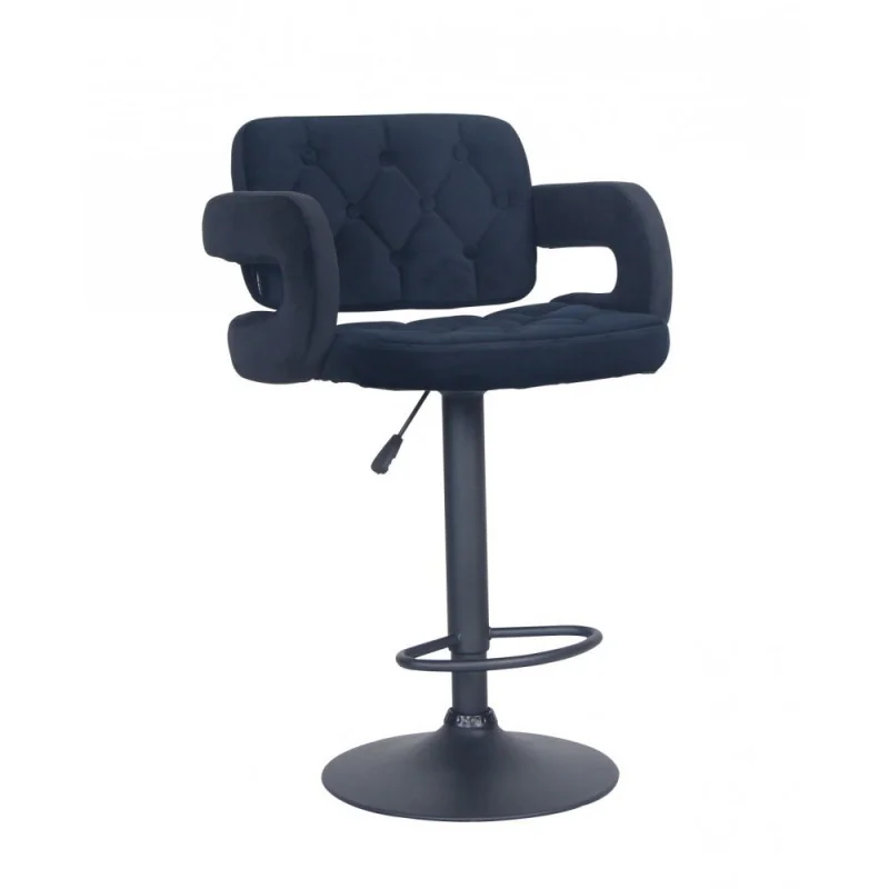 Barová stolička Melisa Mat Velur Black Kategórie