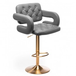 Barová stolička Melisa Gold Silver