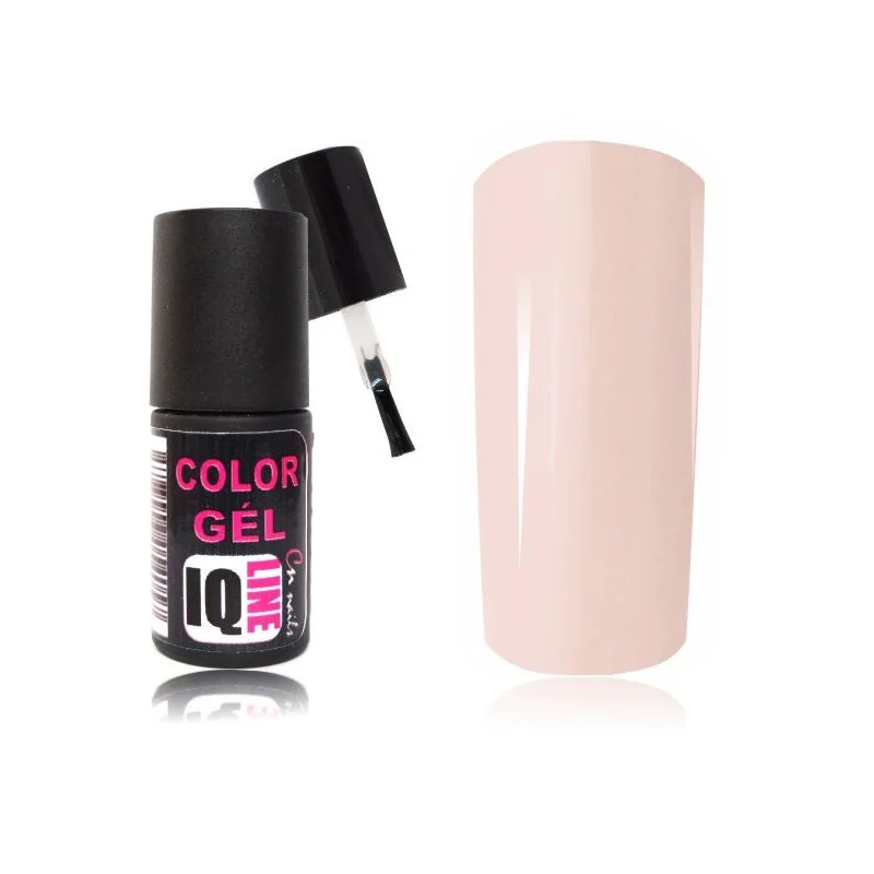 76. Rose Nude IQ gél 2v1 IQ gél 2v1 Color gél + Gél lak