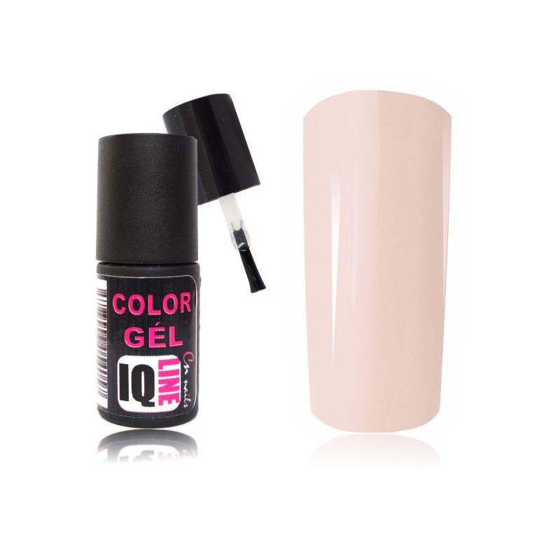 76. Rose Nude IQ gél 2v1  IQ gél 2v1 Color gél + Gél lak