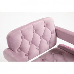 Barová stolička Melisa Gold Velur lila Kategórie