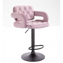 Barová stolička Melisa Mat Velur lila