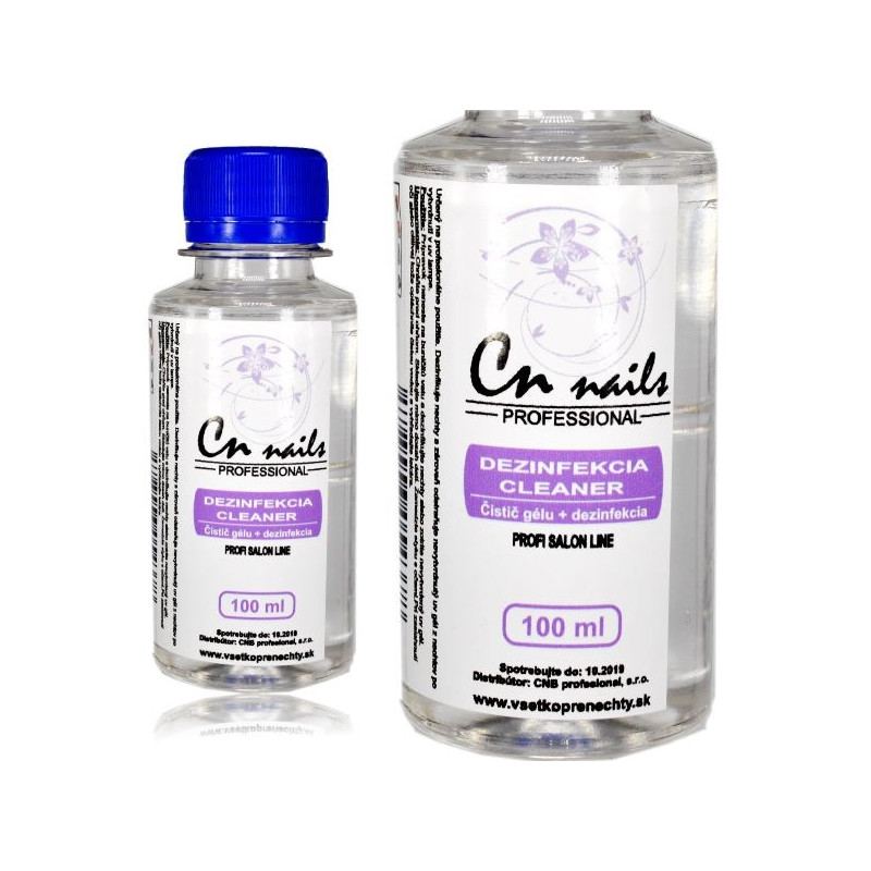 Dezinfekcia, čistič gélu 100ml CN nails Dezinfekcie, čističe, odstraňovače Dezinfekcia, čistič gélu 100ml CN nails Dezinfekcie, čističe, odstraňovače