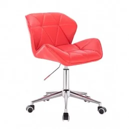 Kozmetická stollička Detail Red  Kozmetické stoličky