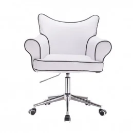 Stolička Agáta White Kreslá, stoličky