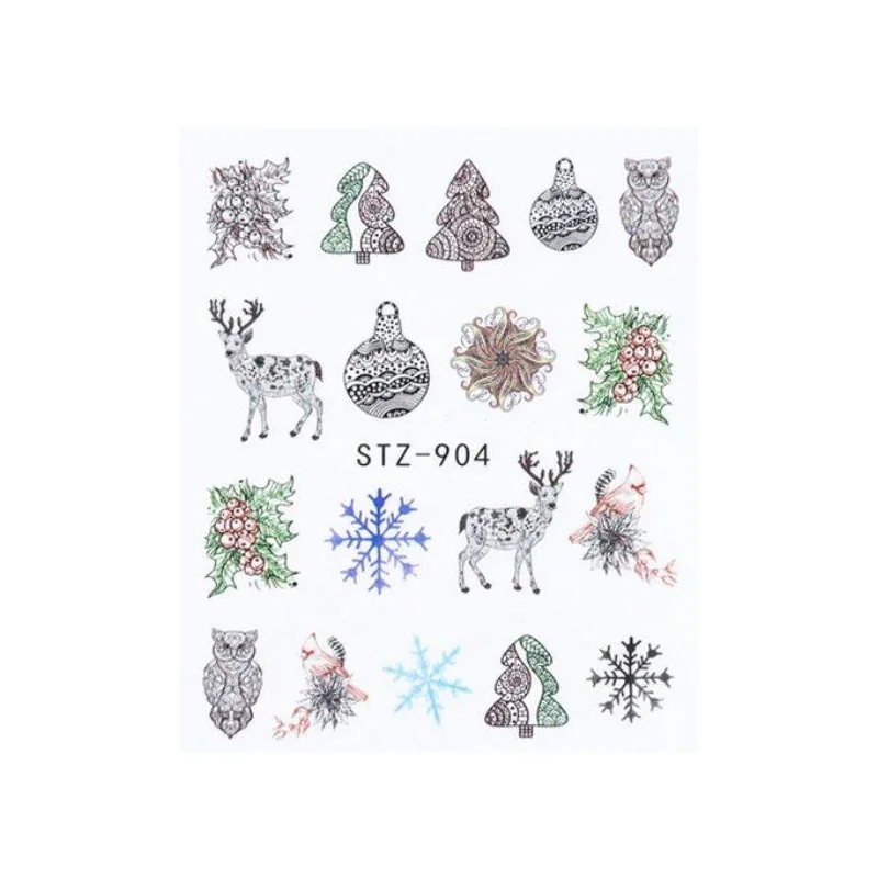 STZ 904 Vianočné nálepky Esmara  Zimné ozdoby
