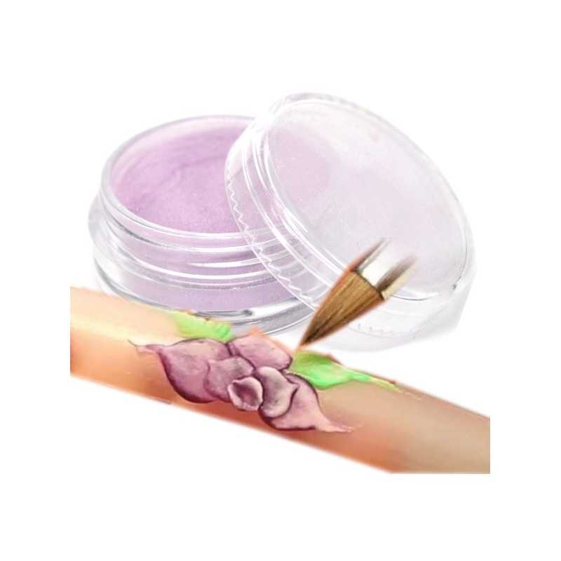 NR.15 Farebný akryl na nechty ružovo fialová   Farebný akryl