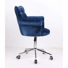 Kreslo Laura Velur Čierne More Kreslá, stoličky