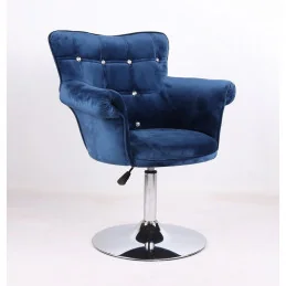 Kreslo Laura Velur Čierne More Kategórie