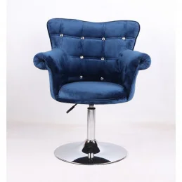 Kreslo Laura Velur Čierne More Kategórie