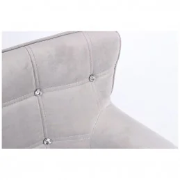 Kreslo Laura Velur Silver Stoličky, lavičky do čakárne