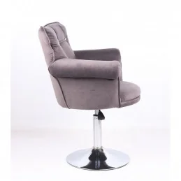 Kreslo Laura Velur Silver Dark Kategórie