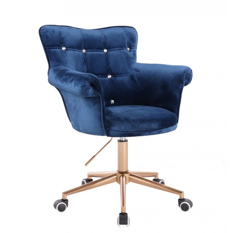 Kreslo Laura Gold Velur Čierne More Kategórie