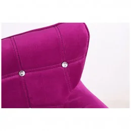 Kreslo Laura Gold Velur Fuksia Kategórie