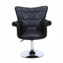 Kreslo Laura Black Stoličky, lavičky do čakárne