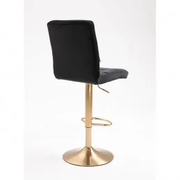 Barová stolička Agáta II. Gold Black  Barové stoličky