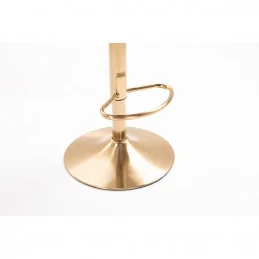 Barová stolička Agáta II. Gold Black Barové stoličky