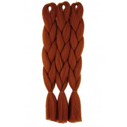 Kanekalon Medená Kanekalon jednofarebný