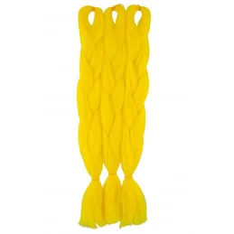 Kanekalon Žlty Kanekalon jednofarebný