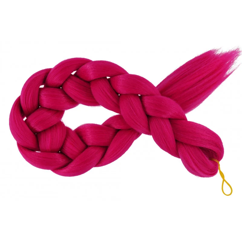 Kanekalon Tmavo Ružovy Kanekalon jednofarebný