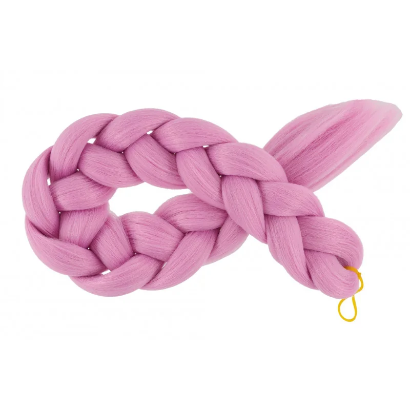 Kanekalon Lila Ružovy Kanekalon jednofarebný