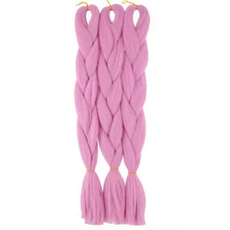 Kanekalon Lila Ružovy Kanekalon jednofarebný