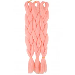 Kanekalon Lososovy Kanekalon jednofarebný