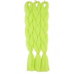 Kanekalon Limetka Kanekalon jednofarebný