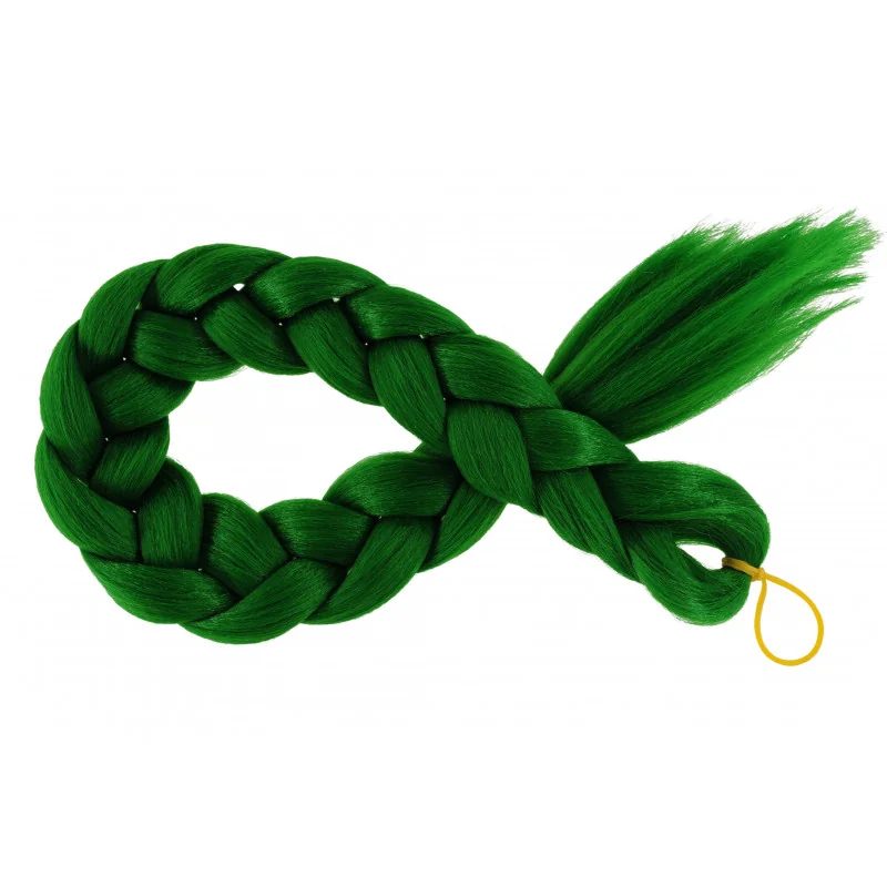 Kanekalon Zelena Trava Kanekalon jednofarebný