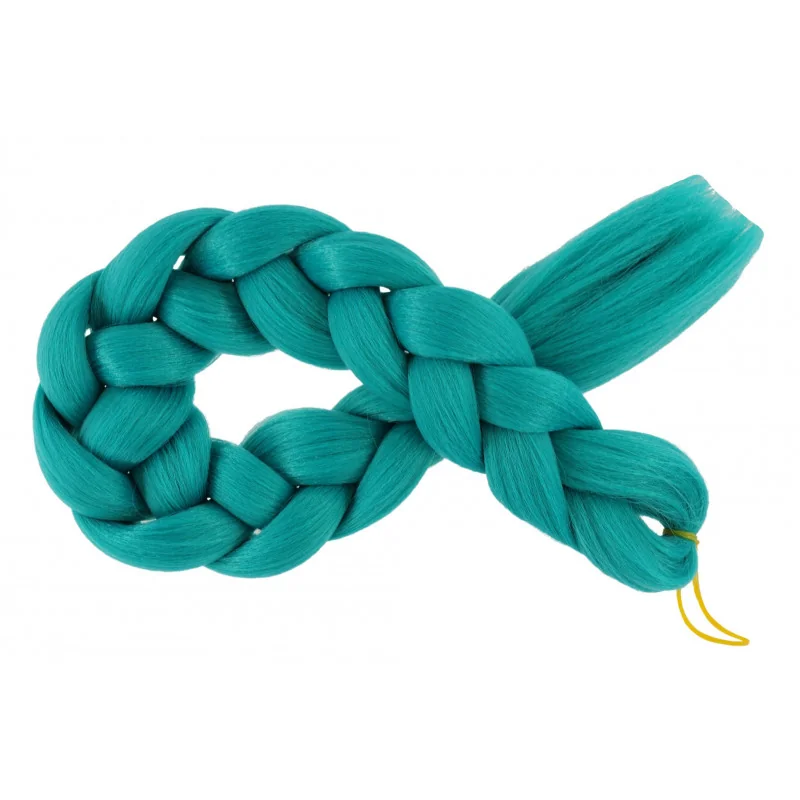 Kanekalon Tyrkysovy I. Kanekalon jednofarebný