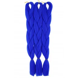 Kanekalon Tmavo Modra Kanekalon jednofarebný