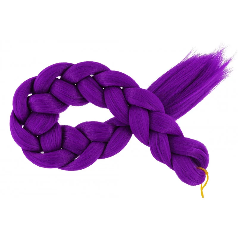 Kanekalon Fialovy Neon I. Kanekalon jednofarebný