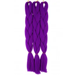 Kanekalon Fialovy Neon I. Kanekalon jednofarebný