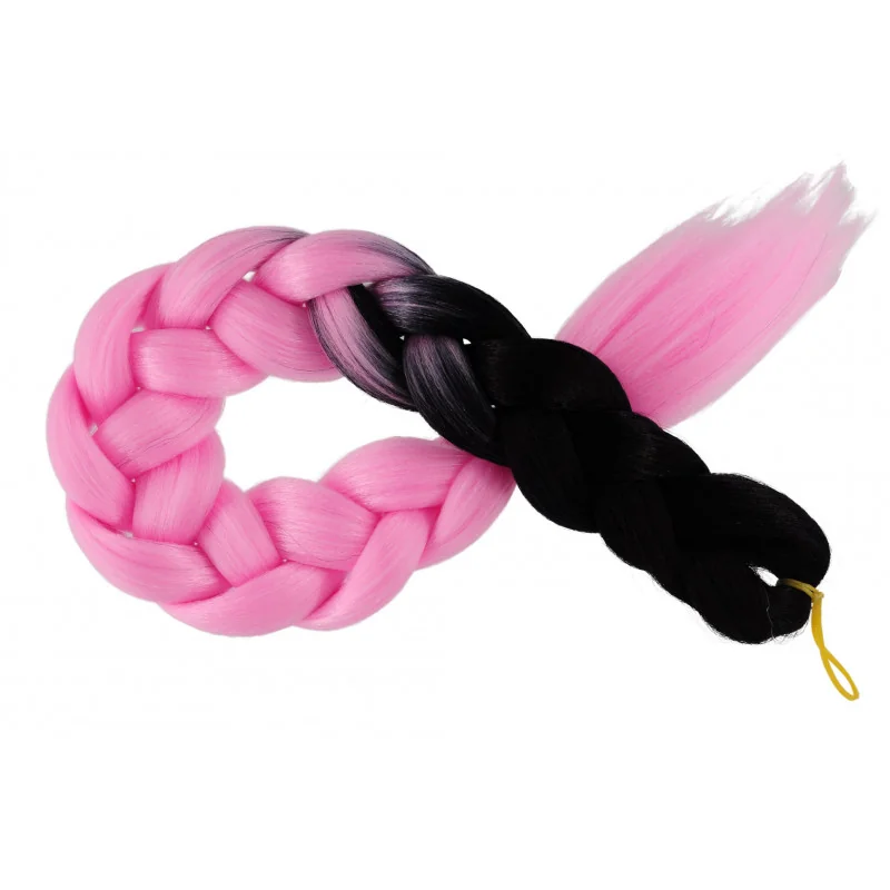 Kanekalon Čierna - Jasna ružova Kategórie