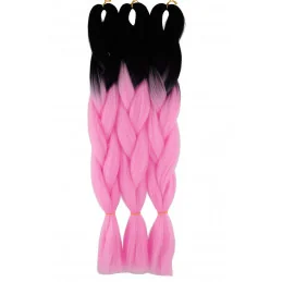 Kanekalon Čierna - Jasna ružova Kategórie