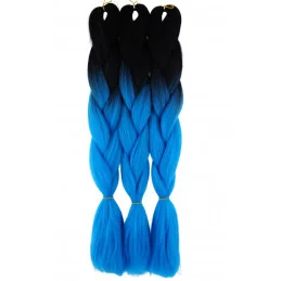 Kanekalon Čierna - Blue ski neon Kategórie