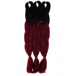 Kanekalon Čierna - Bordova Kategórie