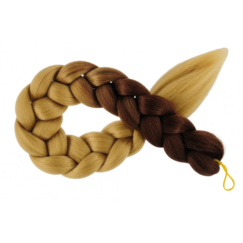 Kanekalon Hneda - Blond II. Kanekalon dvojfarebný