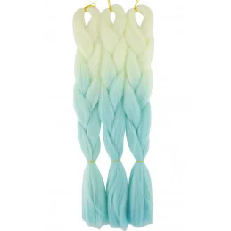 Kanekalon Perlova blond - Slabo modra Kategórie