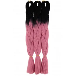 Kanekalon Čierna - Staro ružova Kategórie