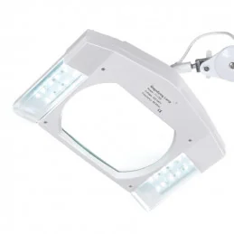 Kozmetická lampa s lupu 8 dioptrií Kozmetické lupy