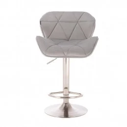 Barová stolička Detail Velur Silver Kategórie