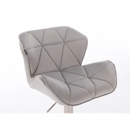 Barová stolička Detail Velur Silver Kategórie