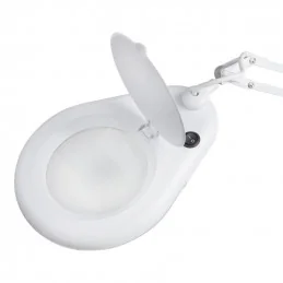 Lampa so zväčšujúcou lupou 5 dpi a svietivosťou 1350lm Kozmetické lupy