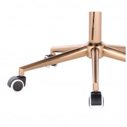 Kozmetická stolička Detail Velur Gold Yellow Kategórie