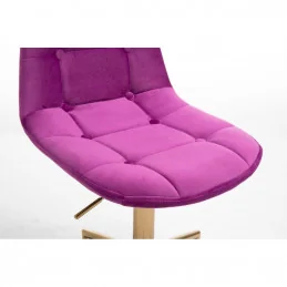 Kozmetická stolička Laura Velur Fuksia Kategórie
