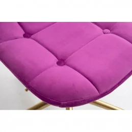 Kozmetická stolička Laura Velur Fuksia Kategórie