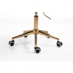 Kozmetická stolička Laura Velur Čierne more