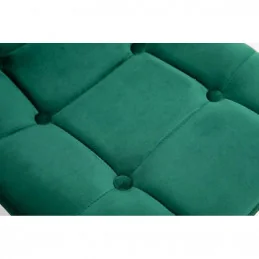 Kozmetická stolička Laura Velur Green