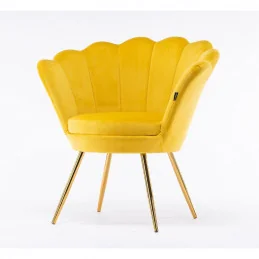 Kreslo Serena Velur Yellow Kategórie